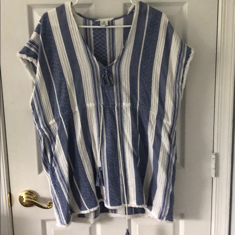 Beach coverup with pockets